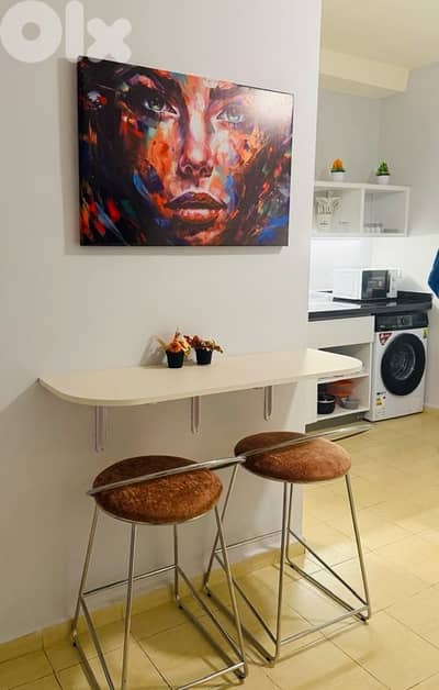 Studio 39 m² – 1 bedroom + living room – Well-equipped and bright