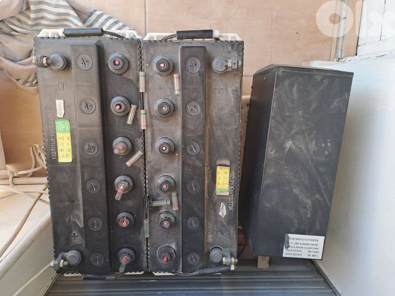 Inverter + 2 batteries 2