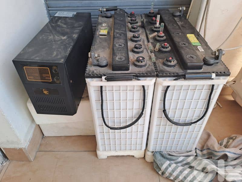Inverter + 2 batteries 3