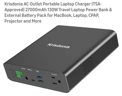 Krisdonia 27000mAh Power Bank (Model NJF-3X)