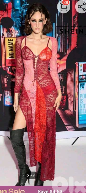 lace 3 colors lace dress