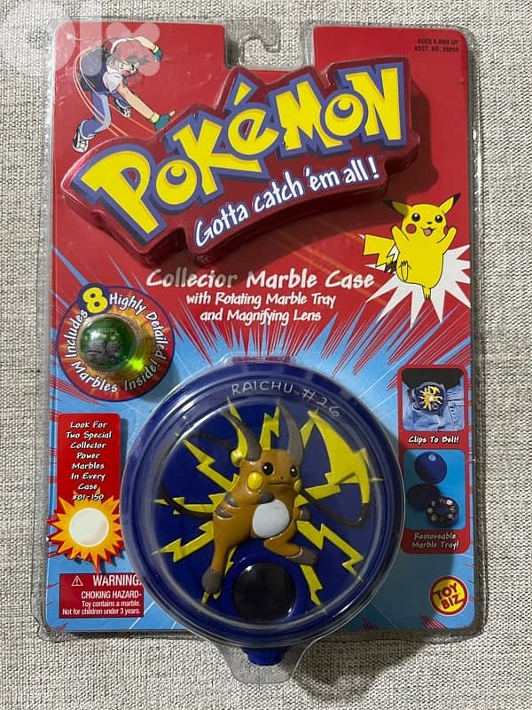 1999 vintage pokemon marbles 1