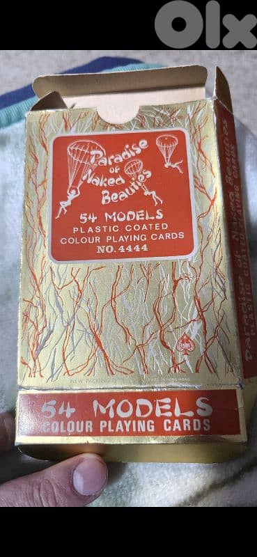 playing cards nude vintage