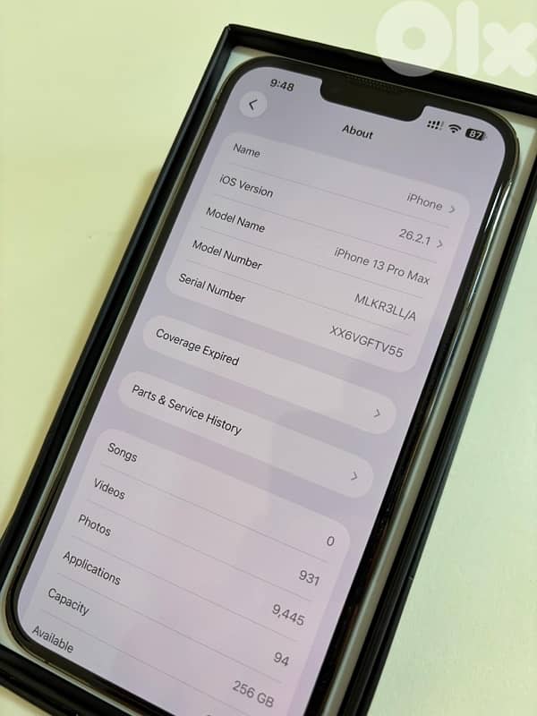 Iphone 13 Pro Max used like new 2