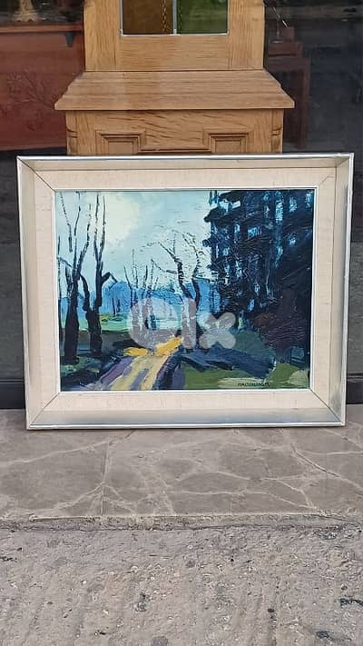 لوحة رسم زيتي اوروبية