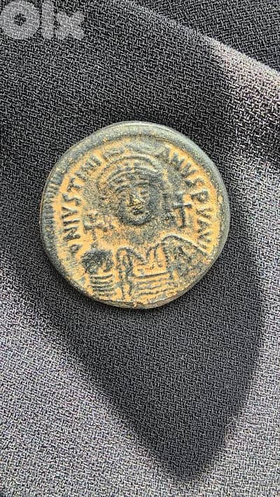 عملة بيزنطية من عمر 538 ميلادي