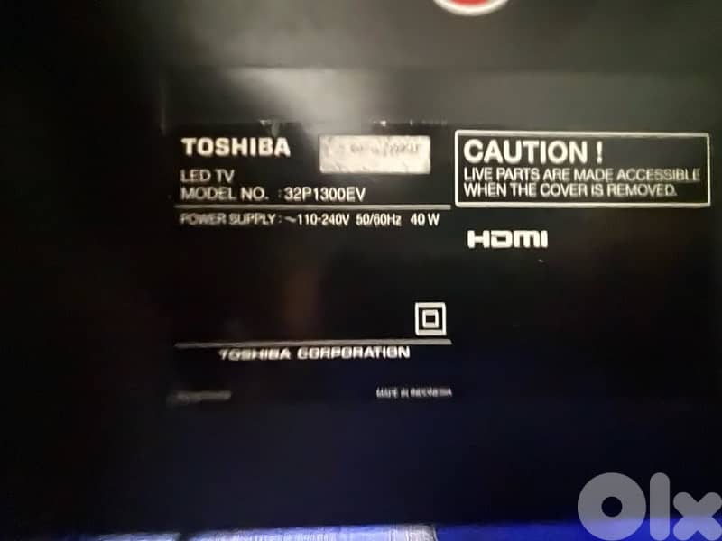 TV TOSHIBA 1