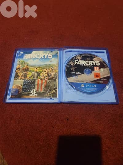 Far Cry 5 (PS4) – physical disc – tested – $15
