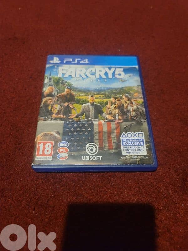 Far Cry 5 (PS4) – physical disc – tested – $15 2