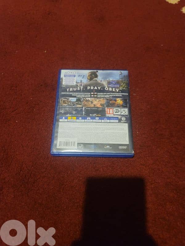 Far Cry 5 (PS4) – physical disc – tested – $15 3