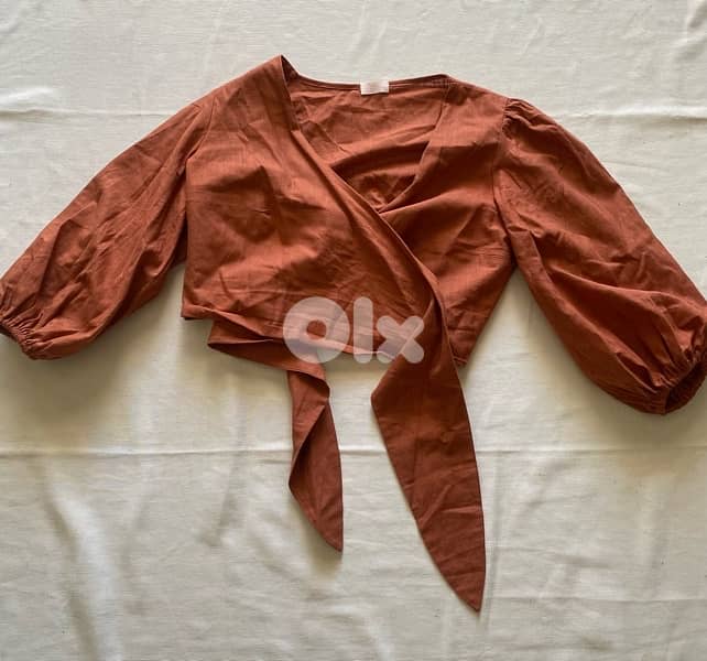 linen wrap blouse 4