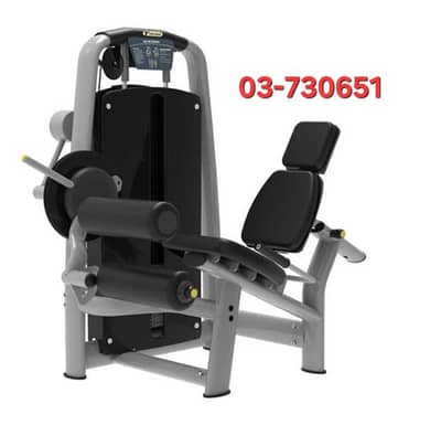 Leg extension- leg curl's machine