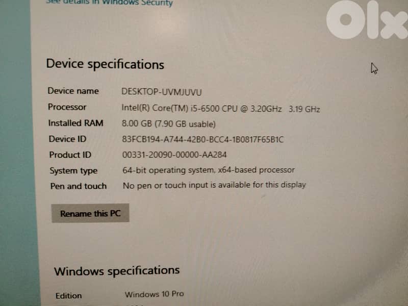 HP Branded Desktop i7 and i5 3