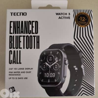 Tecno watch 3 Active