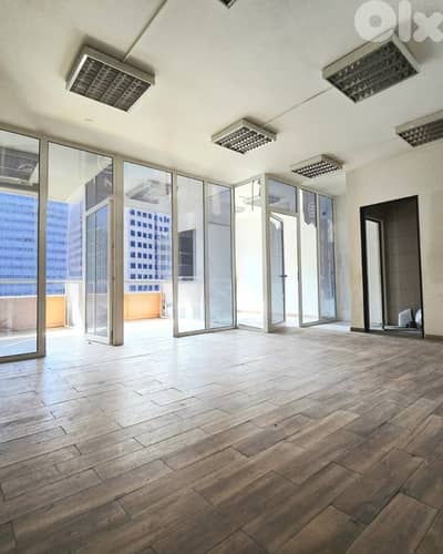 RA26-4744 Office 100 sqm for Rent in Saifi Village – Beirut