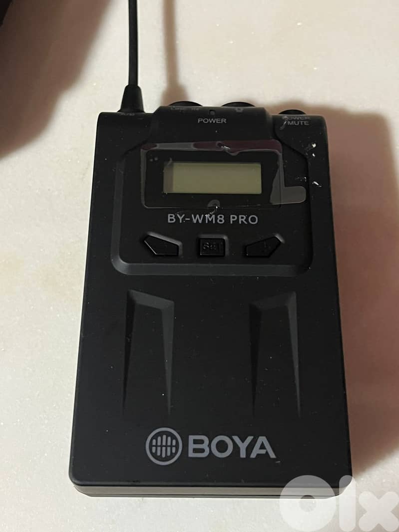 Boya wireless microphone wm8 pro 1
