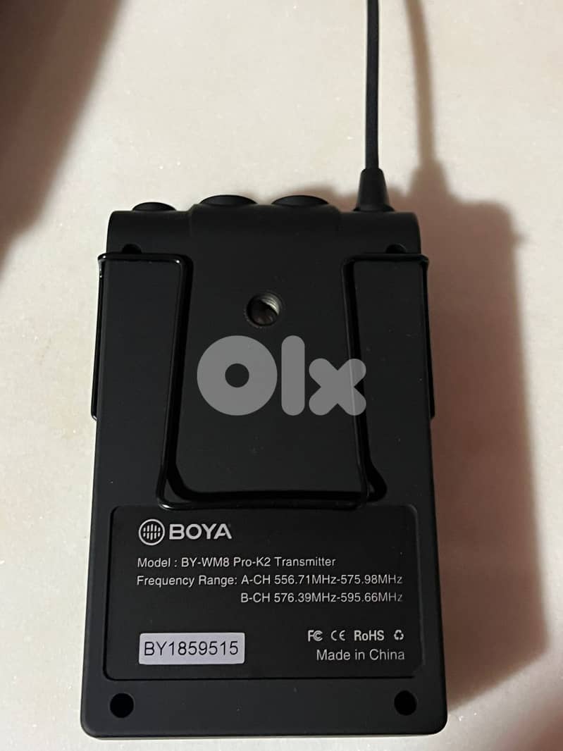 Boya wireless microphone wm8 pro 3
