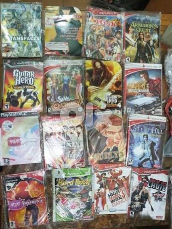 ps2 with games 1
