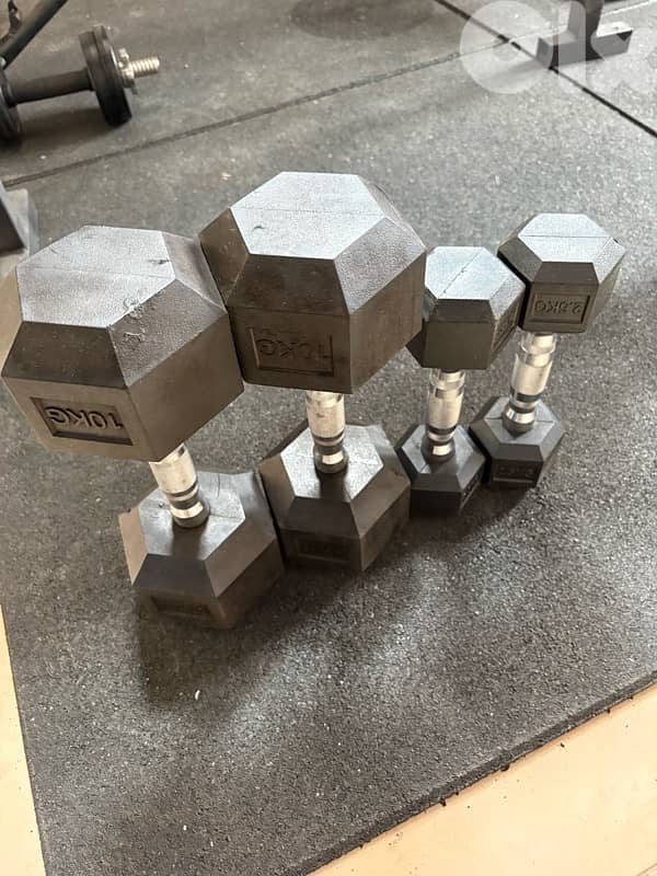 dumbles - bench press - incline bench press 1