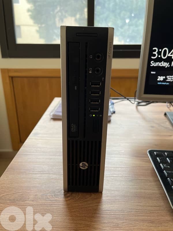 HP office computer + screen + keyboard + gaming mouse 3