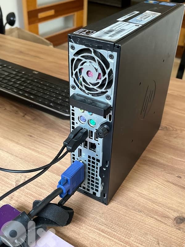 HP office computer + screen + keyboard + gaming mouse 5