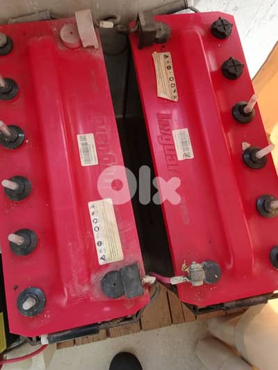 inverter and 2 Batteries