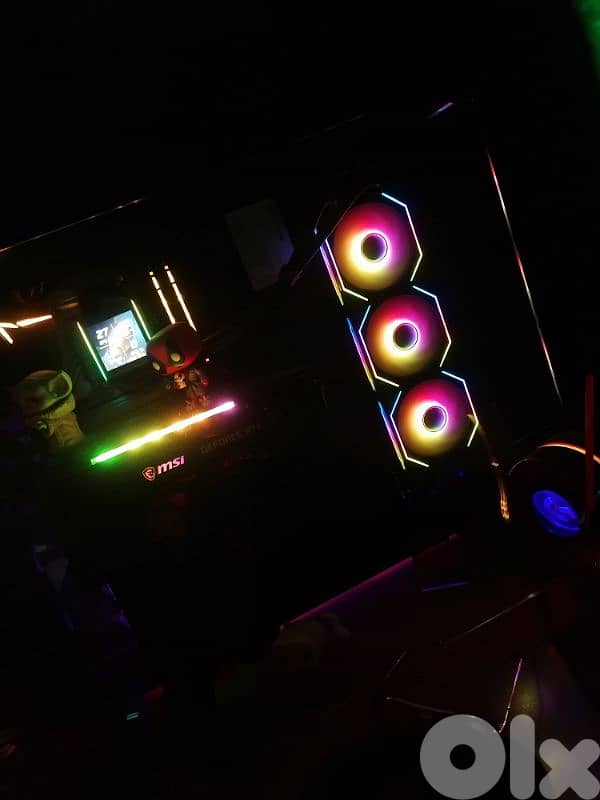 High end gaming-streaming pc specs below 1