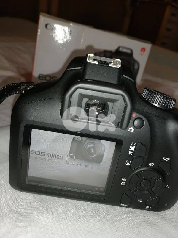canon 4000d with all items 6