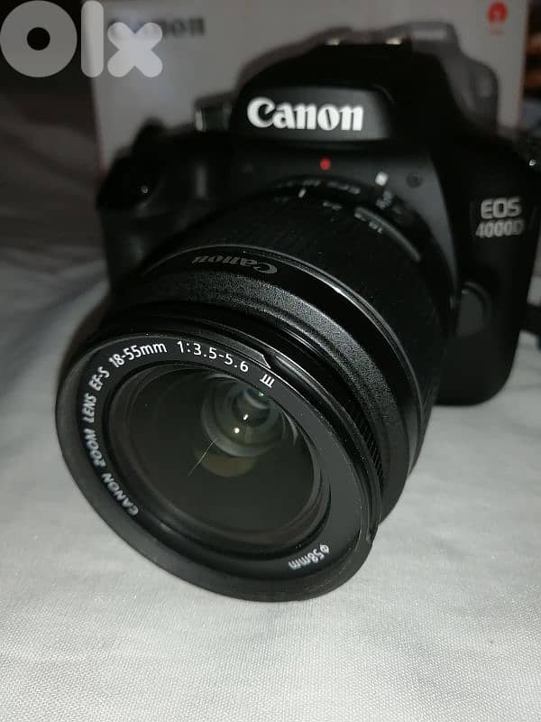 canon 4000d with all items 7