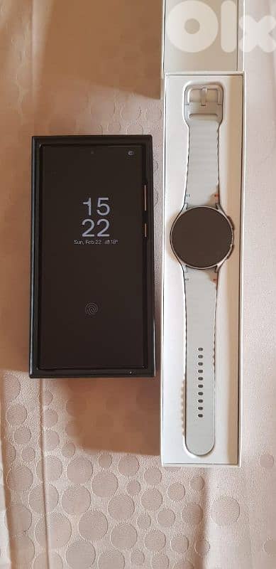 Samsung S22 Ultra + Galaxy Watch 7