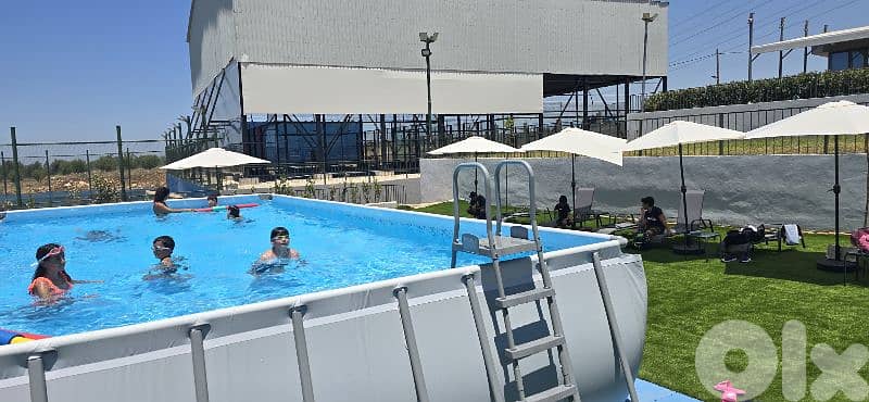 Prefab swimming pool in great condition and filter 1