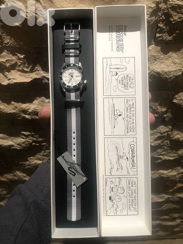 SEIKO 5 Automatic Snoopy Peanuts Limited Edition 1