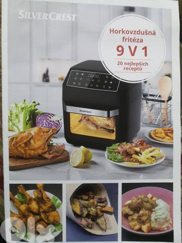 Silvercrest Air Fryer 9in1 3