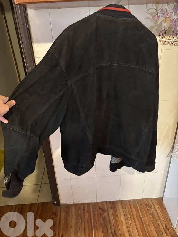 Vintage ASGenuine Suede Jacket- Size 54 XL- Luxury Paisley Lining 6