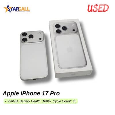 apple iphone 17 pro used silver