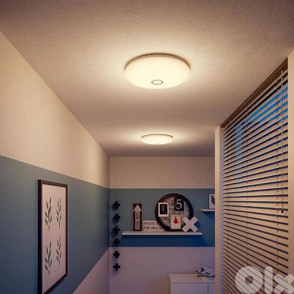 PHILIPS LED Mauve Ceiling Light with Motion Sensor 3