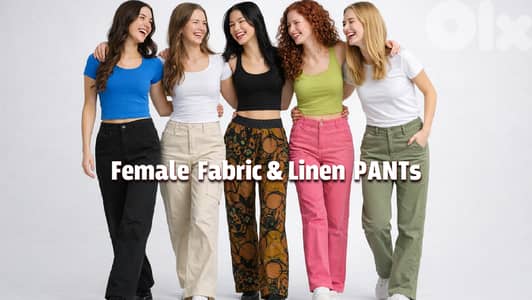 European Collection of Fabric & Linen PANTs