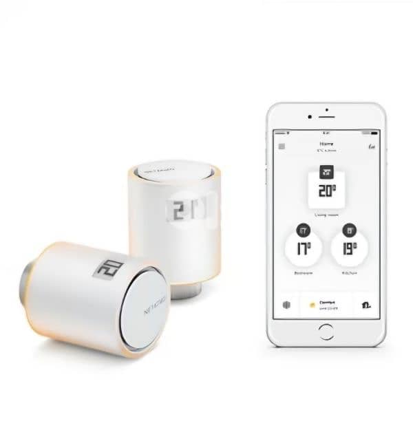 NetatmoSmart WiFi Radiator Thermostats Starter Pack 1