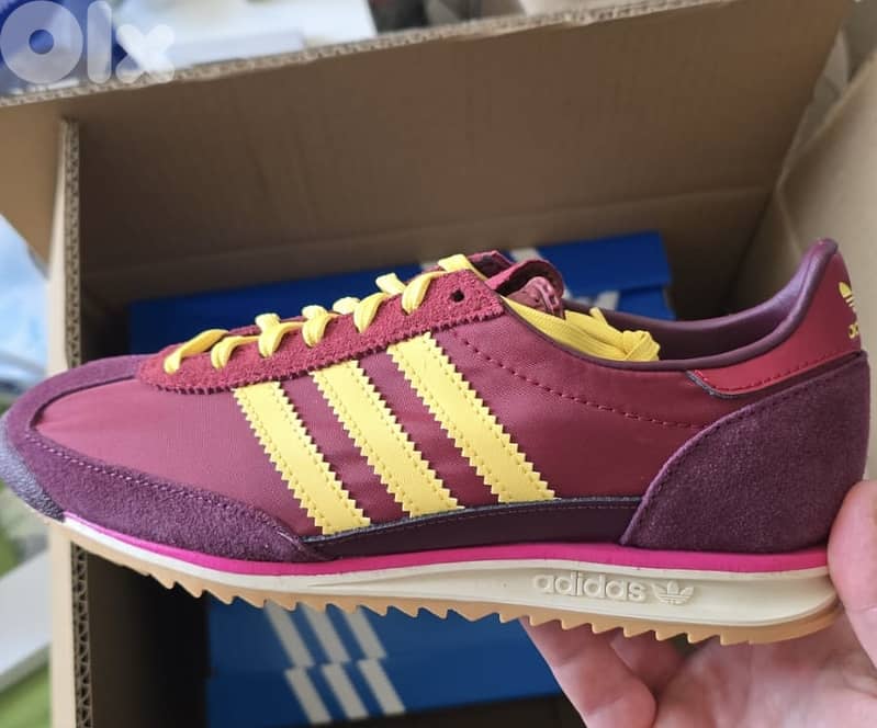 Adidas SL72 OG Sneakers-Burgundy 3