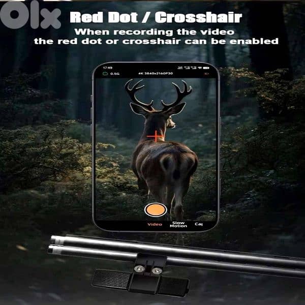 Firefly Q8L 4K ShotKam – Auto Trigger Recording with Red Dot 4