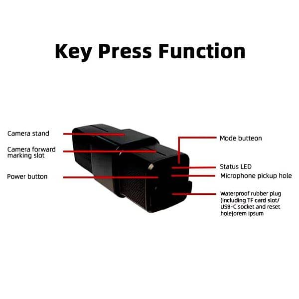 Firefly Q8L 4K ShotKam – Auto Trigger Recording with Red Dot 7