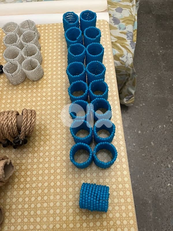 Napkin rings / Anneaux de serviette 1