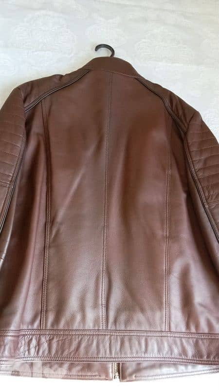 genuine leather jacket in excellent condition made by turkey 1