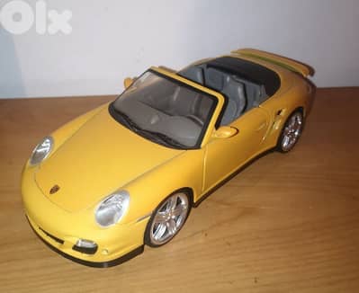 1/18 Porsche 911 997.1 Turbo Convertible diecast car