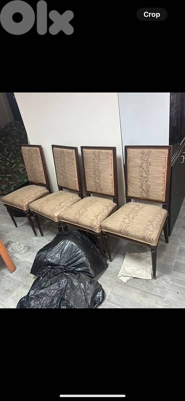 6 كراسي سفرة Dining chairs in great condition wtsp 71547836
