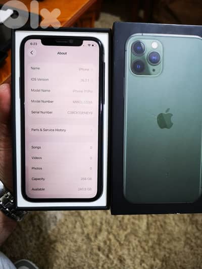 i Phone 11 Pro ( 256 GB Memory) used like New waterproof