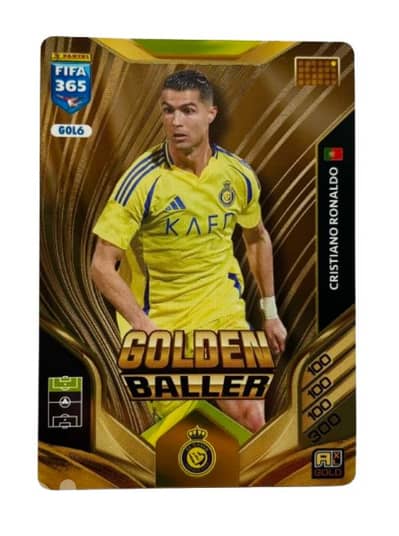 CRISTIANO RONALDO 365 card.