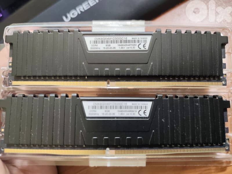 Corsair vengeance 16 gega 3000 1