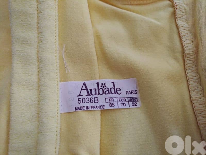 Aubade yellow bra (S) - Not Negotiable 3