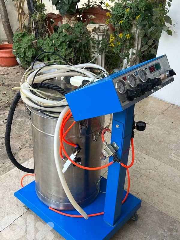 painting powder coating machine 1